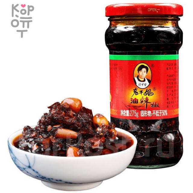 Соус острый Lao Gan Ma Peanuts in Chilli Oil - с хрустящим перцем чили ...