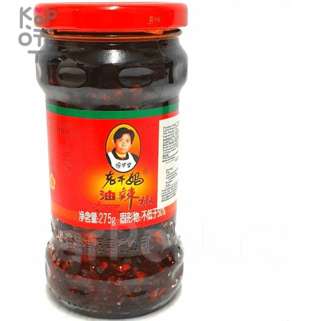 Соус острый Lao Gan Ma Peanuts in Chilli Oil - с хрустящим перцем чили ...