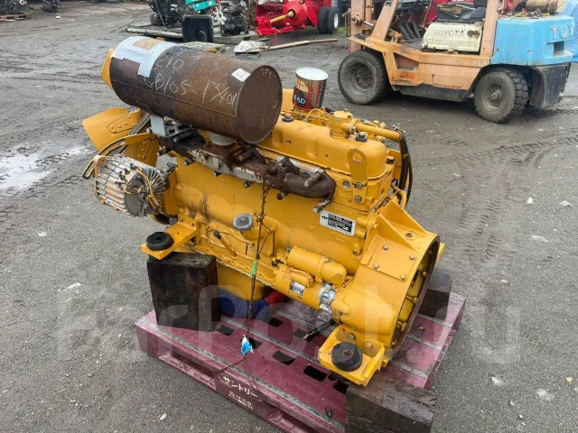 Двигатель в сборе Komatsu 6D105 купить во Владивостоке — частное ...