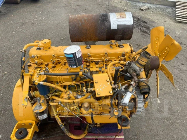 Двигатель в сборе Komatsu 6D105 купить во Владивостоке — частное ...