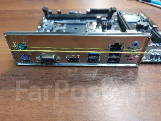 Материнская плата Gigabyte GA-AM1M-S2H / MicroATX / DDR3 / AМ1, б/у, в ...