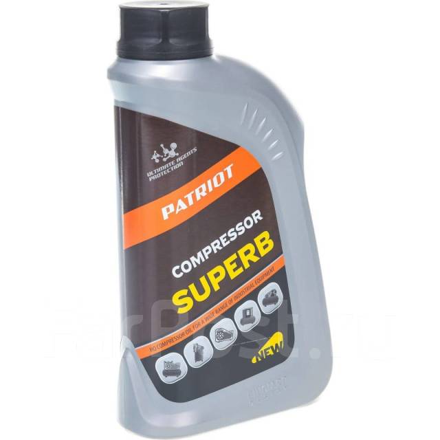 Масло для компрессора Patriot Compressor OIL GTD 250/VG 100 0,946л, 0 ...