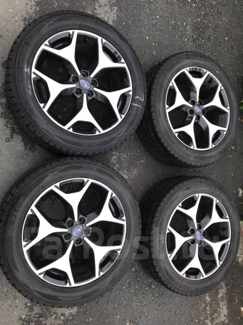 Зимняя резина 225/55R18 на литье Subaru Forester SJ, SJ5, SJG Dunlop ...