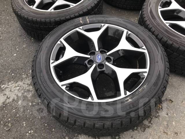 Зимняя резина 225/55R18 на литье Subaru Forester SJ, SJ5, SJG Dunlop ...