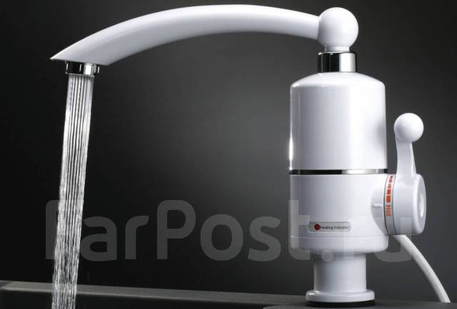 Акция - Проточный Водонагреватель - 3 квт / КРАН Кухонный 1300 рублей ...