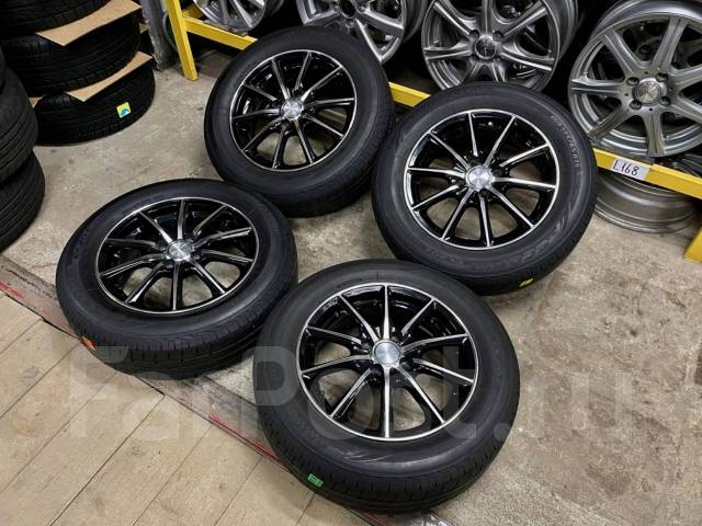 Диски R15(4*100) Eco Forme + Резина 185/65/15 лето Bridgestone Ecopia ...