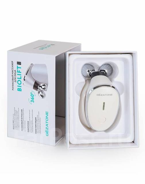 Роликовый массажер миостимулятор для лица Biolift m101, Gezatone, новый ...