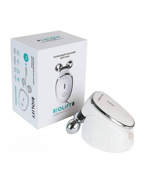 Роликовый массажер миостимулятор для лица Biolift m101, Gezatone, новый ...
