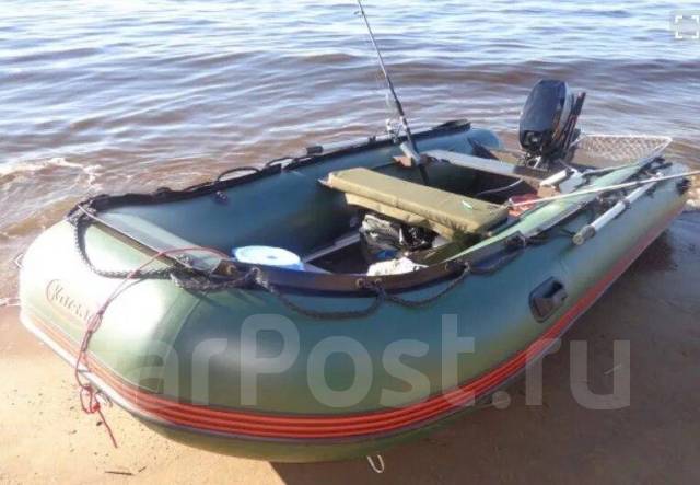 Лодка пвх 3.6 м с телегой, Suzumar, подвесной, бензин, 2018 год, 3,60 м ...