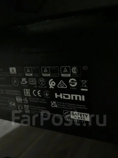 HP. 23.6", ���������� �� (LCD, LED, QLED) ����