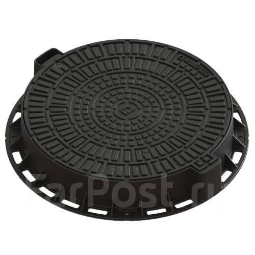 Люк канализационный пластиковый черный Лого - Кровля и водосток во ...?