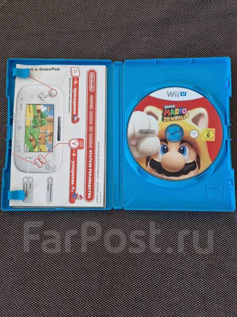 Super mario 3d world wii u - Игры и софт во Владивостоке