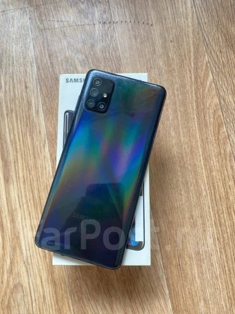 Samsung Galaxy A71. �/�, ������, 3G, 4G LTE, Dual-SIM, NFC ����