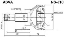 ���� ������� | ����� ����/��� | ASVA NSJ10 NSJ10 ����