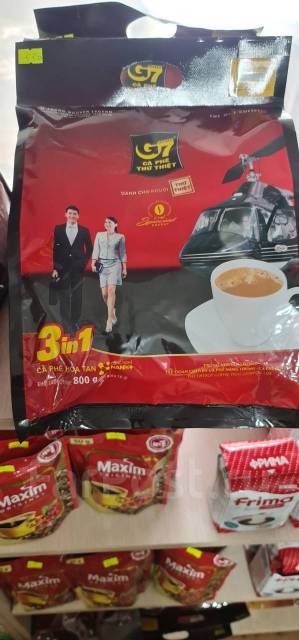Вьетнамский кофе три в одном 50 пакетиков, в наличии. Цена: 650₽ во ...