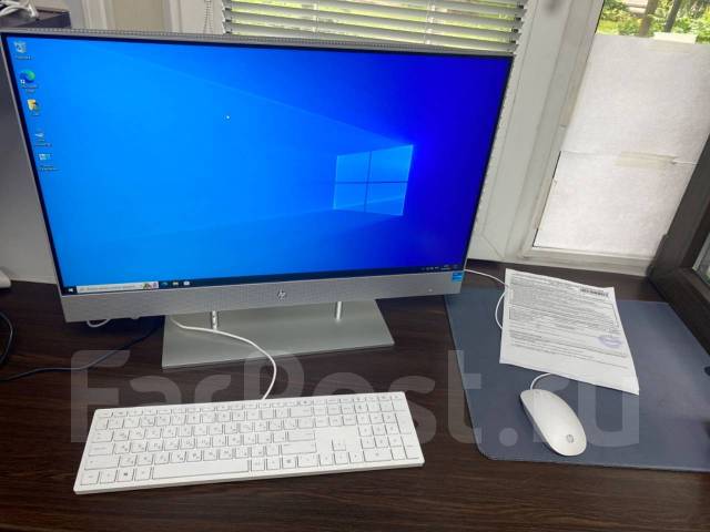 27" Моноблок HP 27-dp1023ur На гарантии! i3-1125G4/8/256SSD/UHD Graphi ...