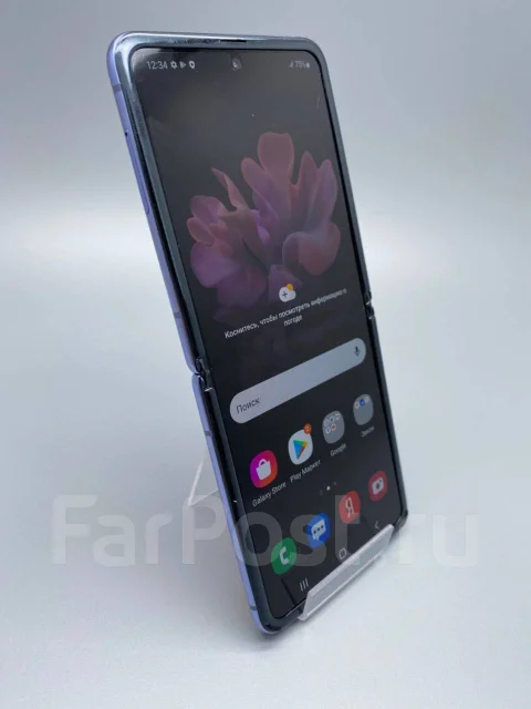 Samsung Galaxy Z Flip. �/�, 256 ��, ����������, 4G LTE, Dual-SIM, NFC ����