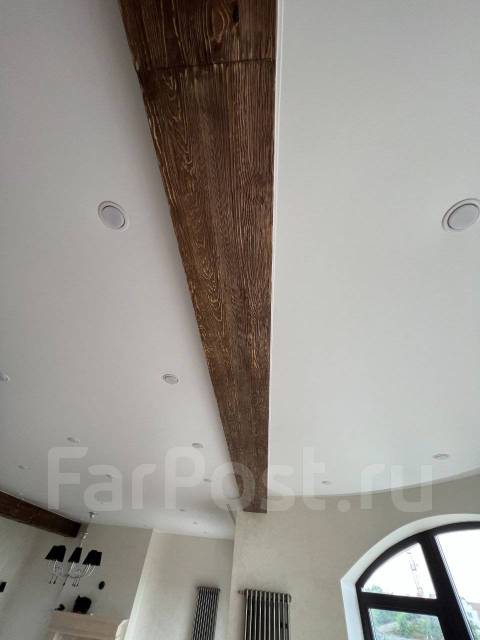 Фальш-балки Потолочные балки Потолки из дерева, под заказ во Владивостоке