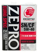 Idemitsu Zepro Euro Spec. 5W-40, �������������, 4��. ����
