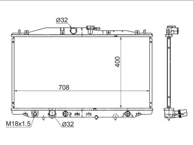 Радиатор охлаждения акура мдх 19010ryea51 аналог лучше