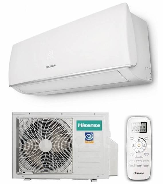 Кондиционер Hisense Smart DC Inverter 21кв. м, 21 м², новый, в наличии ...