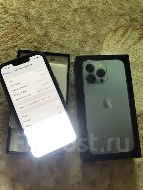 Apple iPhone 13 Pro. �/�, �����, 3G, 4G LTE, 5G, Dual-SIM, ����������, NFC ����