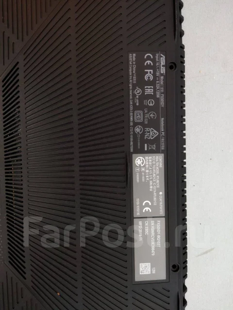 Asus TUF Gaming FX505DY. 14", 2,1����, ��� 12 ��, ���� 500���, WiFi: 1, Bluetooth: 1, ����������� �� 4��. ����