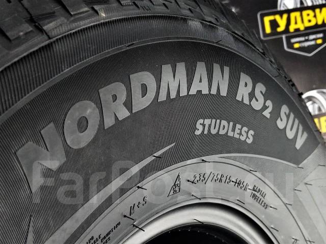 Nokian Nordman RS2 SUV, 235/75R15, 15", 1 шт, в наличии, 235 мм, 75 % ...