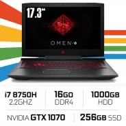 HP Omen 17. 15.6", 2,6����, ��� 16 ��, ���� 1 500���, WiFi: 1, Bluetooth: 1, ����������� �� 5��. ��� ����� �� ���������� ����