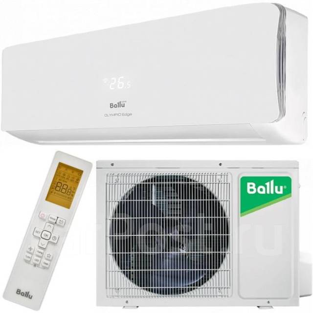 Кондиционер Ballu BSO-24HN8_22Y серии Olympio Edge Скидки до 10%, 73 м² ...