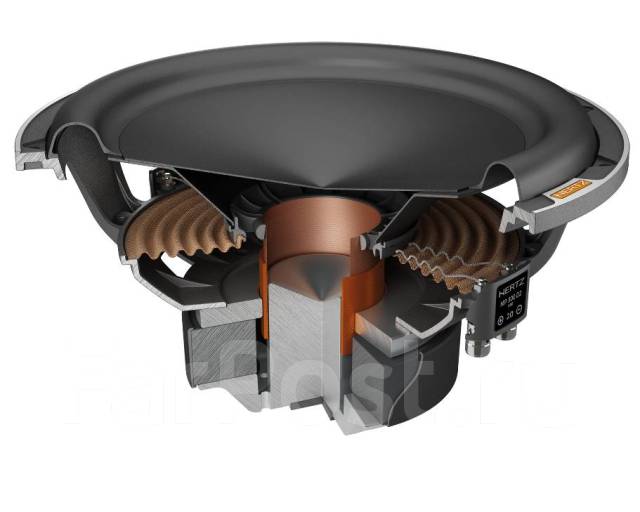 Сабвуферный динамик Hertz MP 300 D2.3 SQ/ RMS, Вт : 600/2+2Ом ...
