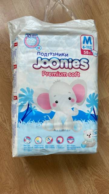 Joonies premium soft m. Подгузники Джунис премиум софт.