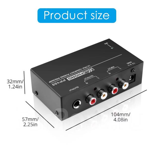  Phono Preamp PP400  RCA    