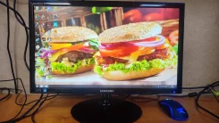 Samsung. 22", ���������� �� (LCD, LED, QLED) ����