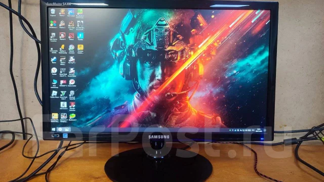 Samsung. 22", ���������� �� (LCD, LED, QLED) ����