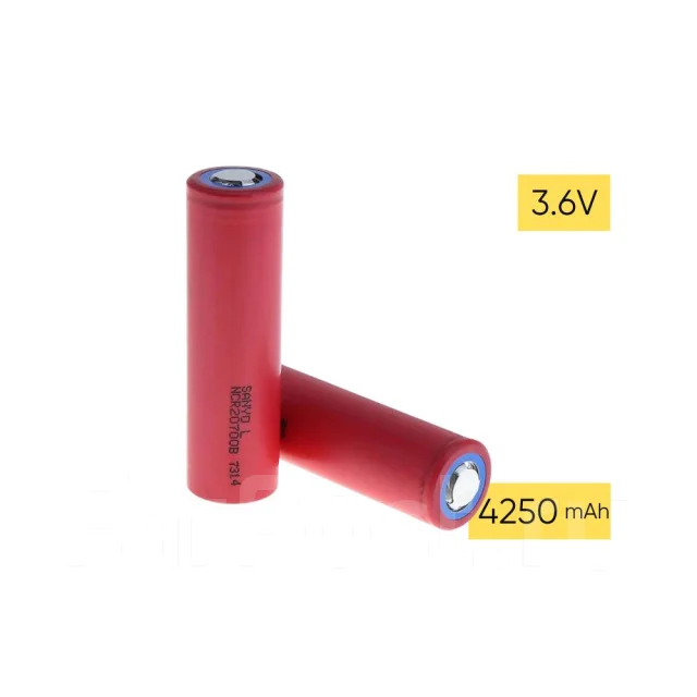 Аккумулятор Li-Ion высокотоковый Sanyo NCR20700B 21700 4250mAh 15А ...