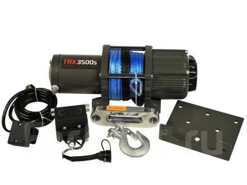 Лебедка для квадроцикла 4REVO S3500-A 12V с синтетическим тросом 4Revo ...