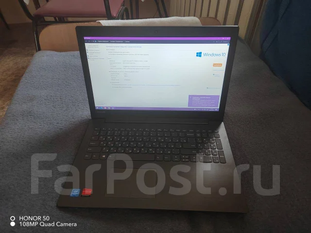 Lenovo IdeaPad 320-15IAP. ��� 4 ��, ���� 500���, WiFi: 1, Bluetooth: 1, ����������� �� 1��. ����