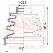 ������� ����� (�������� ��� ������) 24,5x81x86,5 ASBT-66 ����