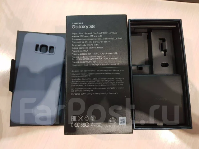 Samsung Galaxy S8. �/�, �����, 3G, 4G LTE, Dual-SIM, ����������, NFC ����