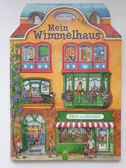 Книга-виммельбух Mein Wimmelhaus / Anne Suess - Книги, CD, DVD во ...