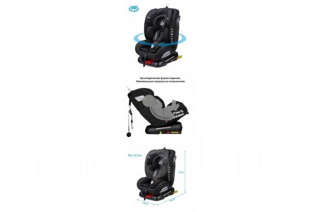 Автокресло 360 ° luxmom 210 Isofix 0-36 кг, новый, в наличии. Цена: 13 ...