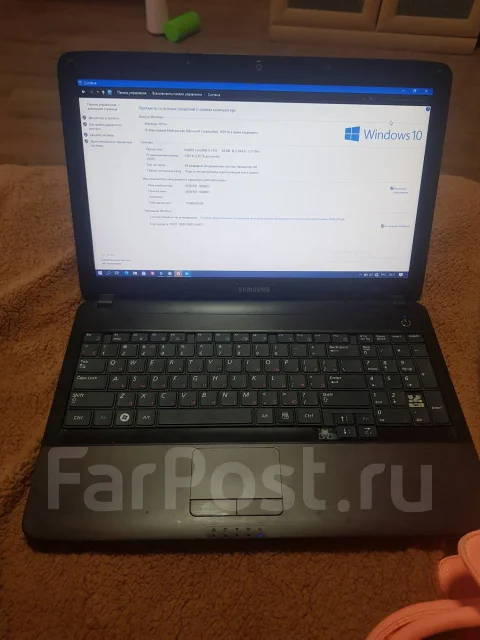 Samsung R540. 15.6", 2,7����, ��� 4 ��, ���� 500���, WiFi: 1, Bluetooth: 1, ����������� �� 3��. ����