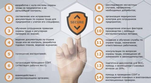 Системы безопасности труда примеры Оптимизация мероприятий по Охране Труда в организации в Хабаровске