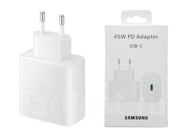 Оригинальное Сетевое Зарядное Устройство 45W Samsung EP-TA845Xwcgcn ...