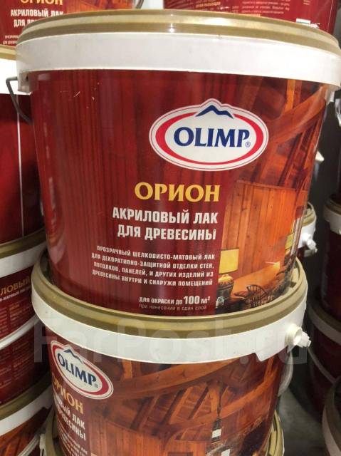 Акриловый лак для дерева - Строительные смеси в Уссурийске