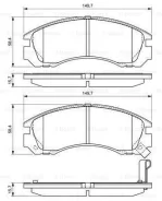 ������� ��������� �������� ����� Mitsubishi Outlander II CW_W 2.4 4WD CW5W 09.2007 - 11.2012 Mitsubishi Outlander II CW_W 2.0 11.2006 - 11.2012 Bosch...