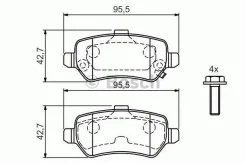 ������� ��������� �������� ��� OPEL Zafira B A05 1.8 M75 07.2005 - OPEL Astra H Saloon A04 1.6 L69 02.2007 - 05.2014 Bosch 0986424646 0986424646 ����