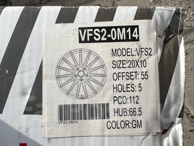 Vossen VFS-2. 10.0x20", 5x112, ET55, �� 66,6���. ����