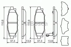 ������� ����. ���. Subaru Forester/BRZ/Impreza/Legacy/Ou�tback/XV 1.5-3.6 03- Bosch 0986494444 0986494444 ����